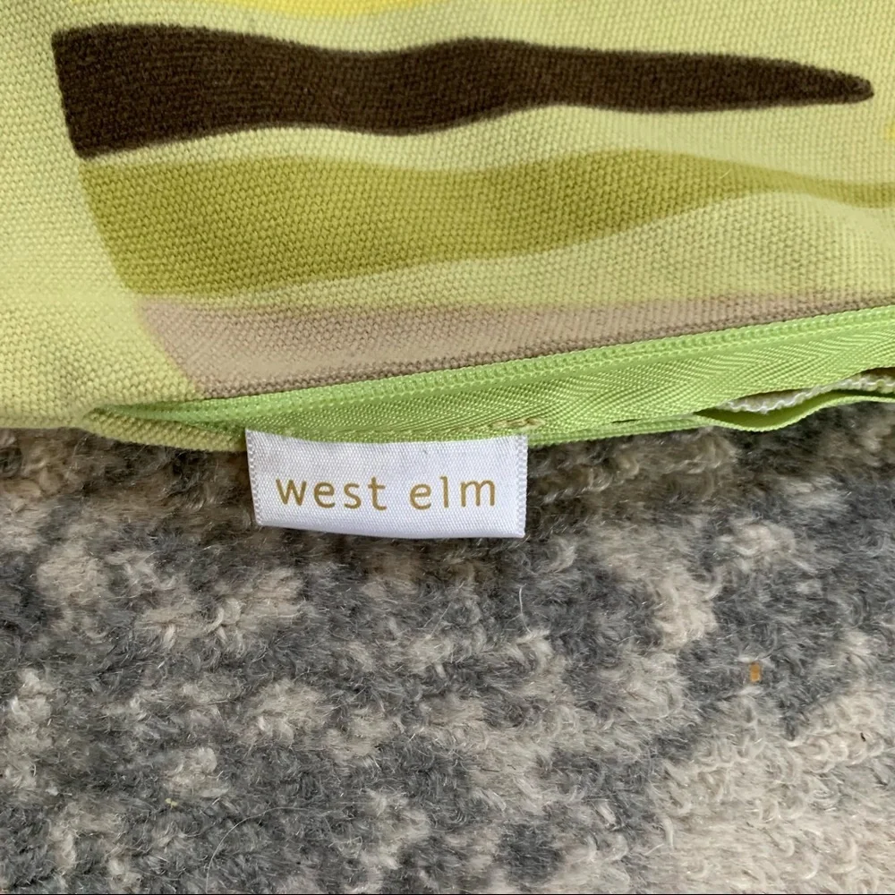 WEST ELM 24x24 throw accent pillow cover set of 2
